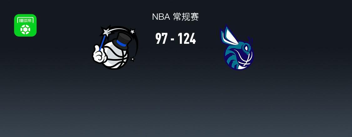 NBA战报：黄蜂124-97大胜魔术，班凯罗23分
